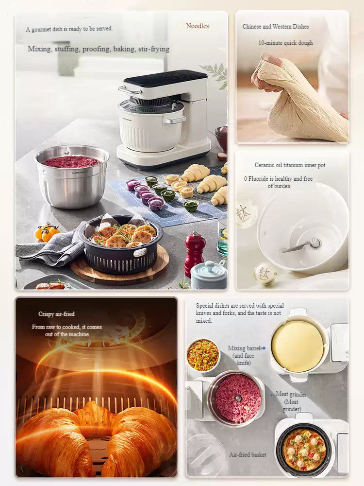 Smart Cooking Assistant | Multi-Function Kitchen Machine