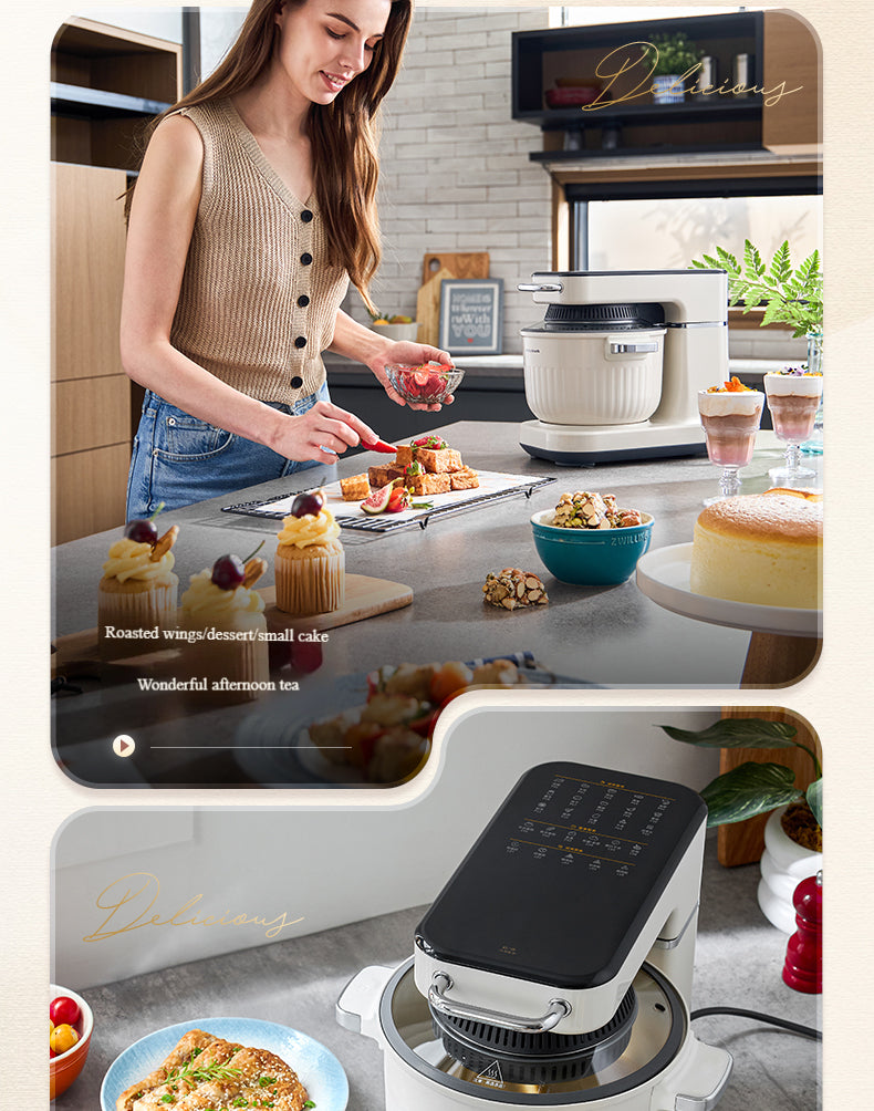 Smart Cooking Assistant | Multi-Function Kitchen Machine